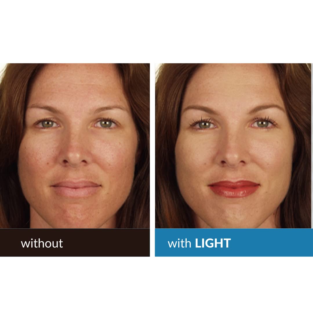 Serious Skincare BELLA ROSE PRO-MINERALS Loose Mineral Powder Makeup Foundation SPF 15 + Goat Hair Application Brush - Sheer to Full Coverage - Luminous Matte Finish - Men and Women - .50 oz (Light)