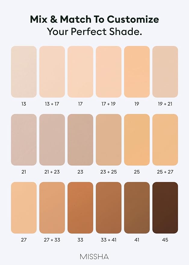 MISSHA M PERFECT COVER SERUM BB CREAM No.33 Tan -Tan with Warm Undertone, BB Cream by Cardi B Pick, Skin Tint, Tinted Moisturizer, Skin Care Foundation Makeup, Korean Makeup, 1.18 Fl oz