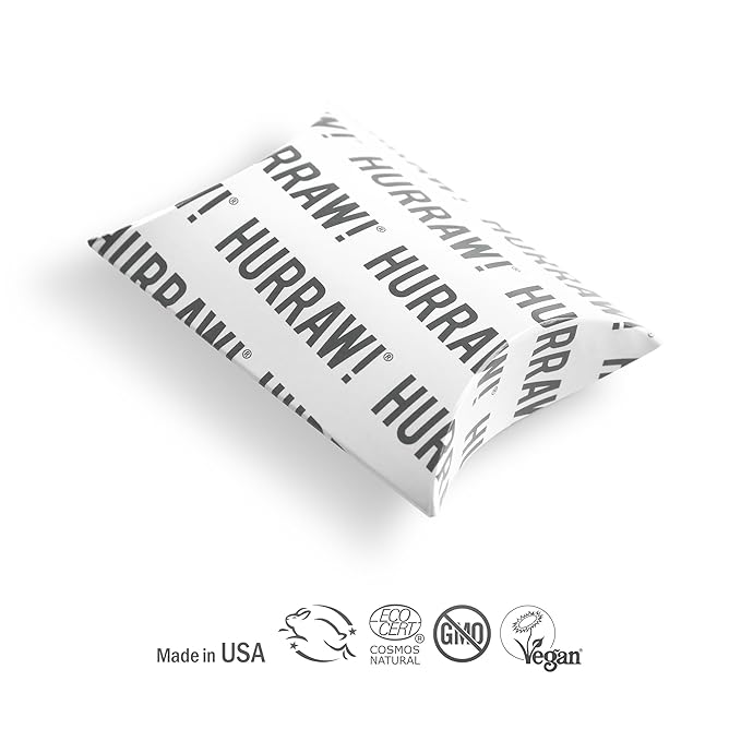 Hurraw! Mint Lip Balm: Organic, Certified Vegan, Cruelty and Gluten Free. Non-GMO, 100% Natural Ingredients. Bee, Shea, Soy and Palm Free. Made in USA