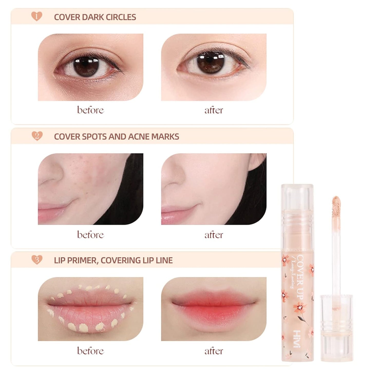 LAMUSELAND All in One Makeup Kit, 8-Piece Women Complete Makeup Kit, a Must-Have Gift Set for Beginners or Professional Makeup Sets Beginners.