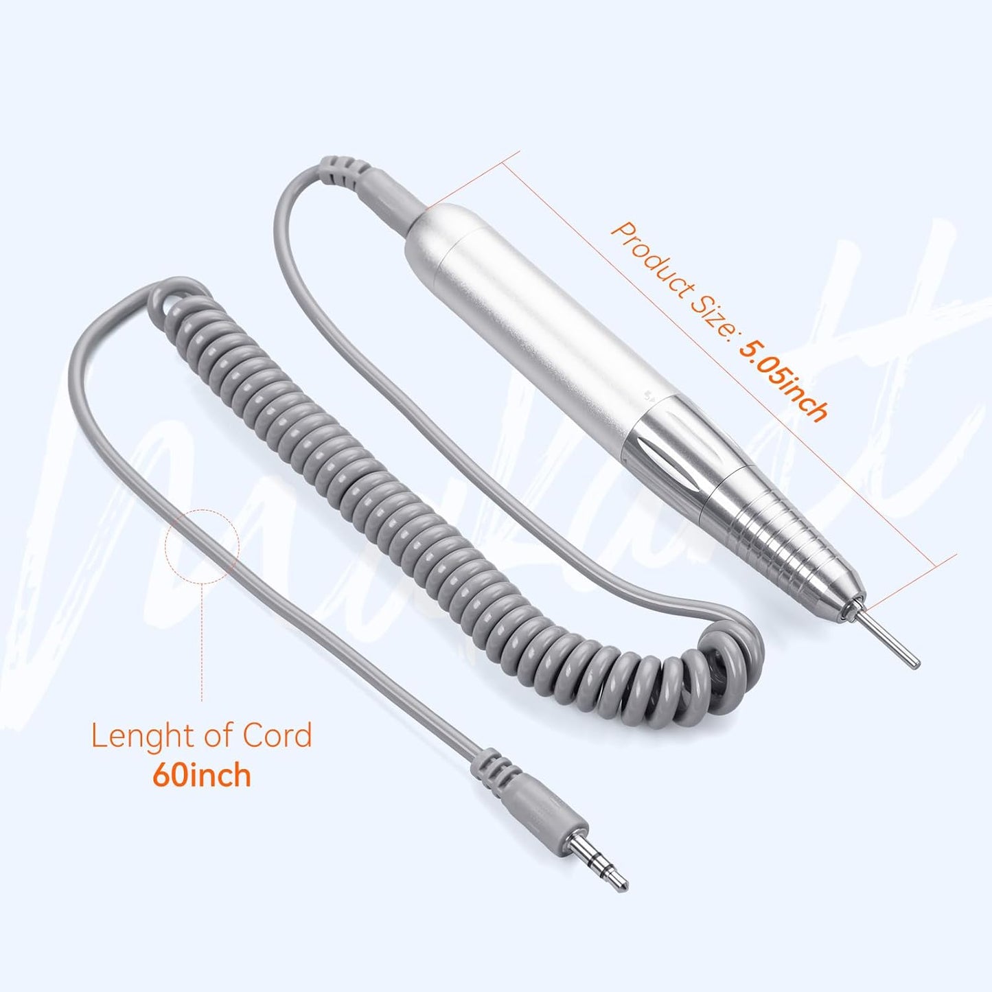 Makartt Nail Drill Handpiece for Nouvella, 35000RPM Rechargeable Electric File Machine Replacement for Manicure Art Tool