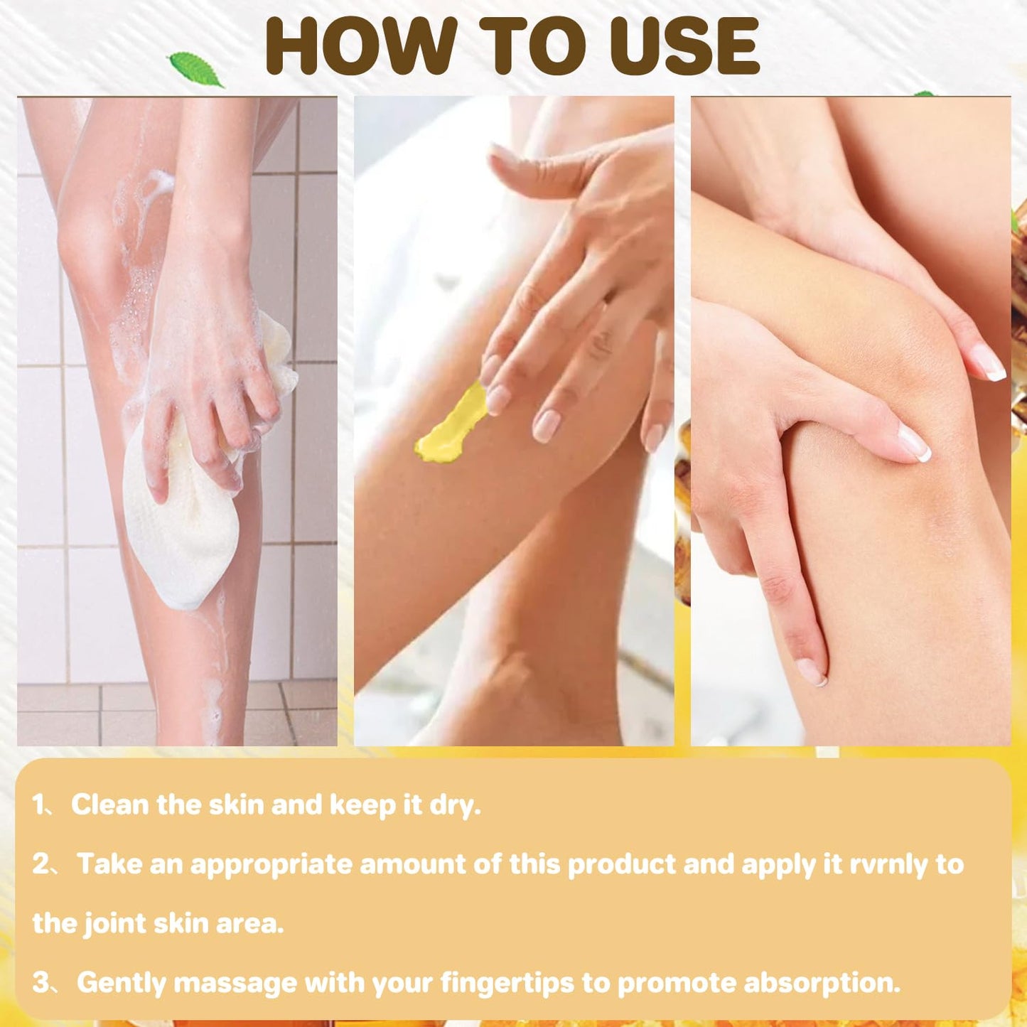 2 PCS Bee Venom Arthritis Cream, Bee Venom Advanced Joint Cream, Bee Venom Joint Relief Cream, Suitable for Back, Neck, Hands, Foot Joints, Etc