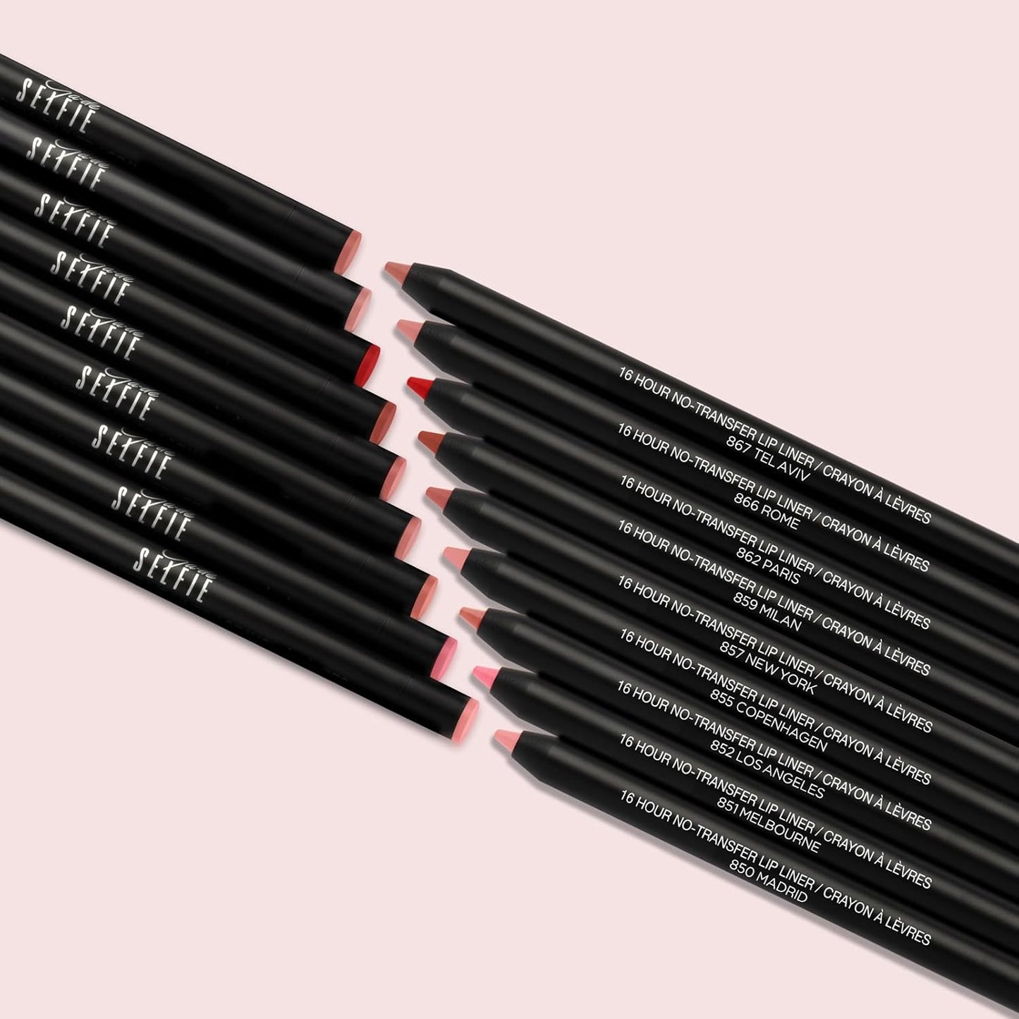 GA-DE Selfie 16 Hours Lip Liner, 850 - Long-Lasting, Transfer-Resistant Lip Liner Pencil - Lightweight, Creamy Soft Texture, High-Pigmented - 0.02 oz