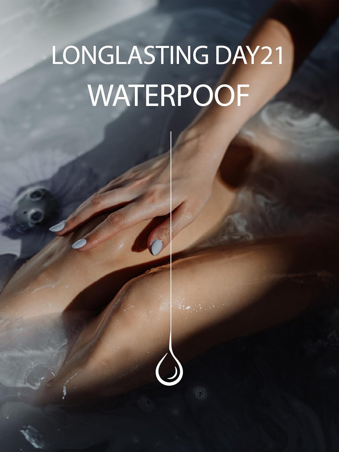 Pre Cured Gel Nail Strips - 44PCS Salon Quality Gel Nail Stickers - Long Lasting Polish Wraps for Women no UV Light Needed Easy Apply& Remove (Iris Purple)