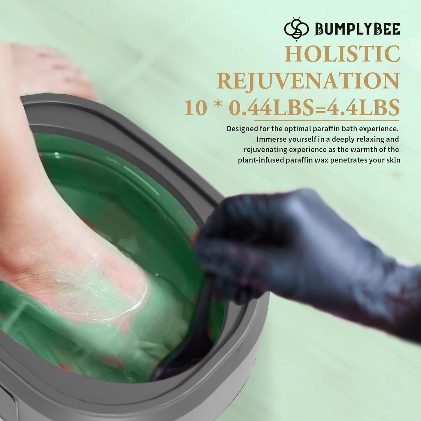 Paraffin Wax for Hand and Feet, 10 Pack Aloe Vera Paraffin Wax Refills for Paraffin Wax Machine, Hand Wax Paraffin Wax Bath, Foot Wax Paraffin Bath, Moisturizing Hands Feet, Deep Hydration