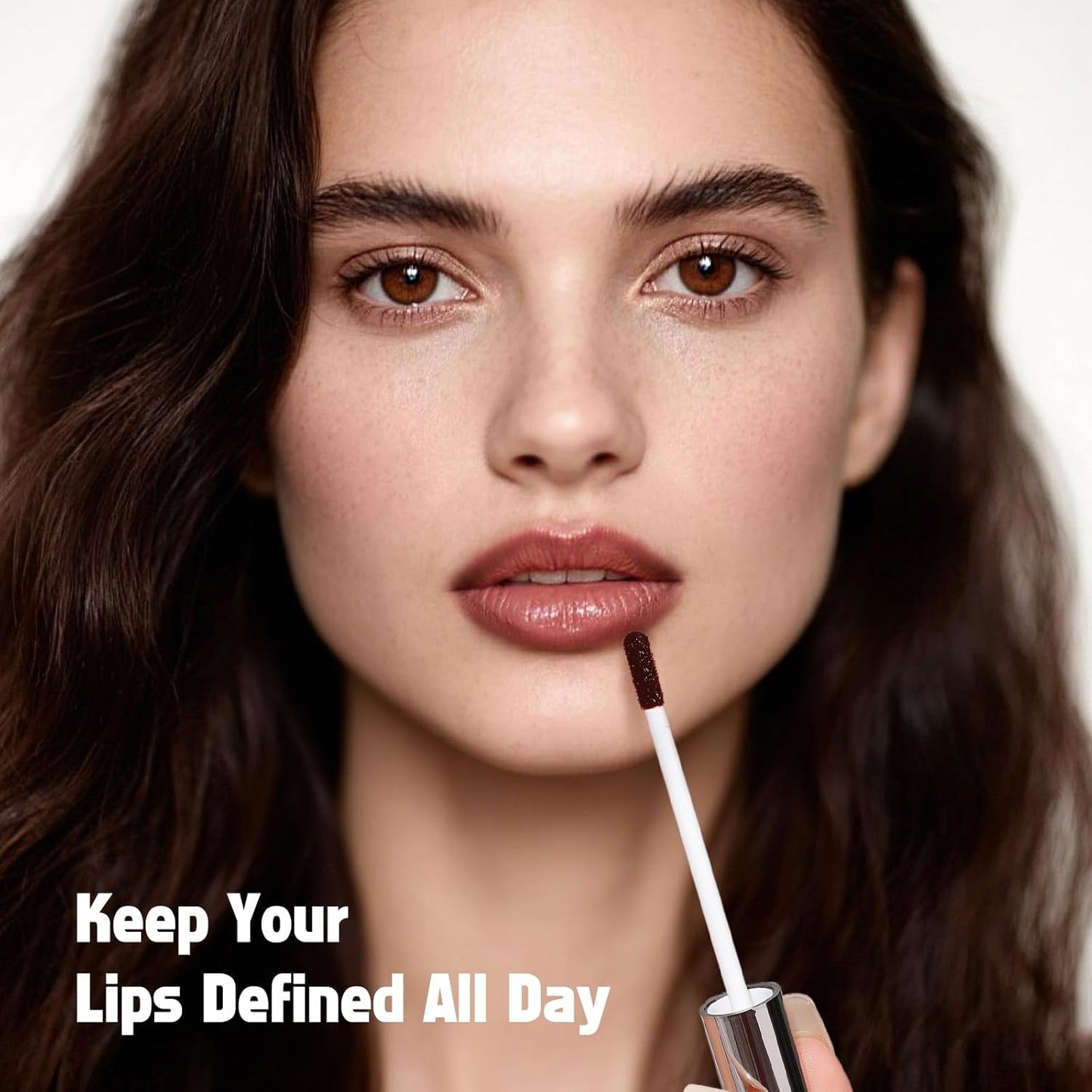 KIMUSE Peel Off Lip Liner Stain, Long Lasting Lip Tint Stain Peel Off, Waterproof, Transfer-Proof, Highly Pigmented Color Peel Off Lip Stain Liner, Matte Finish