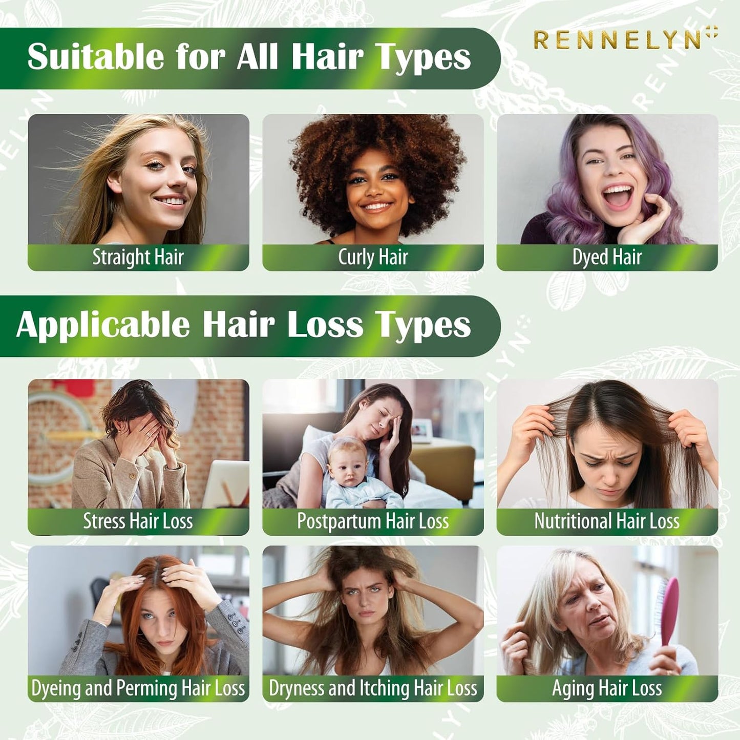 Natural Hair Growth Oil Spray: Rosemary Castor Batana Oil with Rice Water Lotion for Hair Thickening For Women 60ML