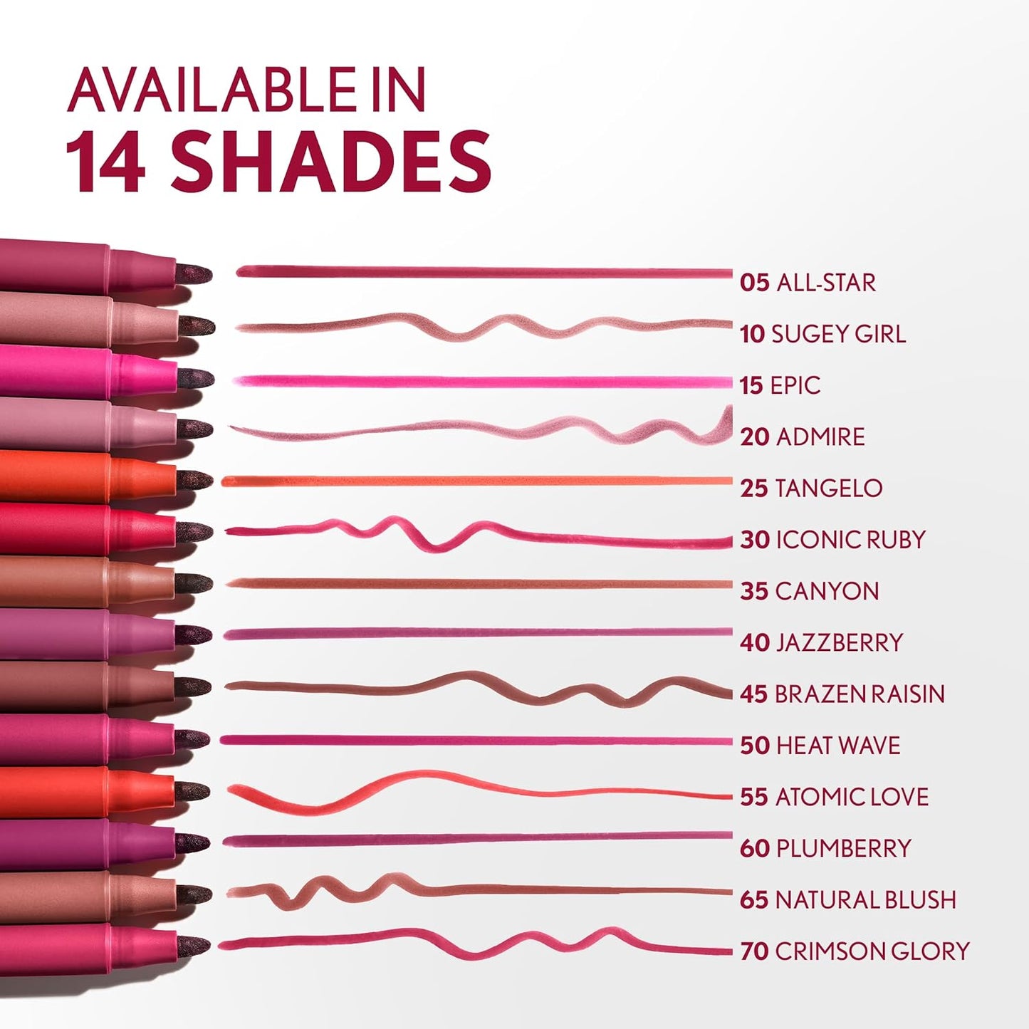 COVERGIRL Outlast, 60 Plum Berry, Lipstain, Smooth Application, Precise Pen-Like Tip, Transfer-Proof, Satin Stained Finish, Vegan Formula, 0.06oz