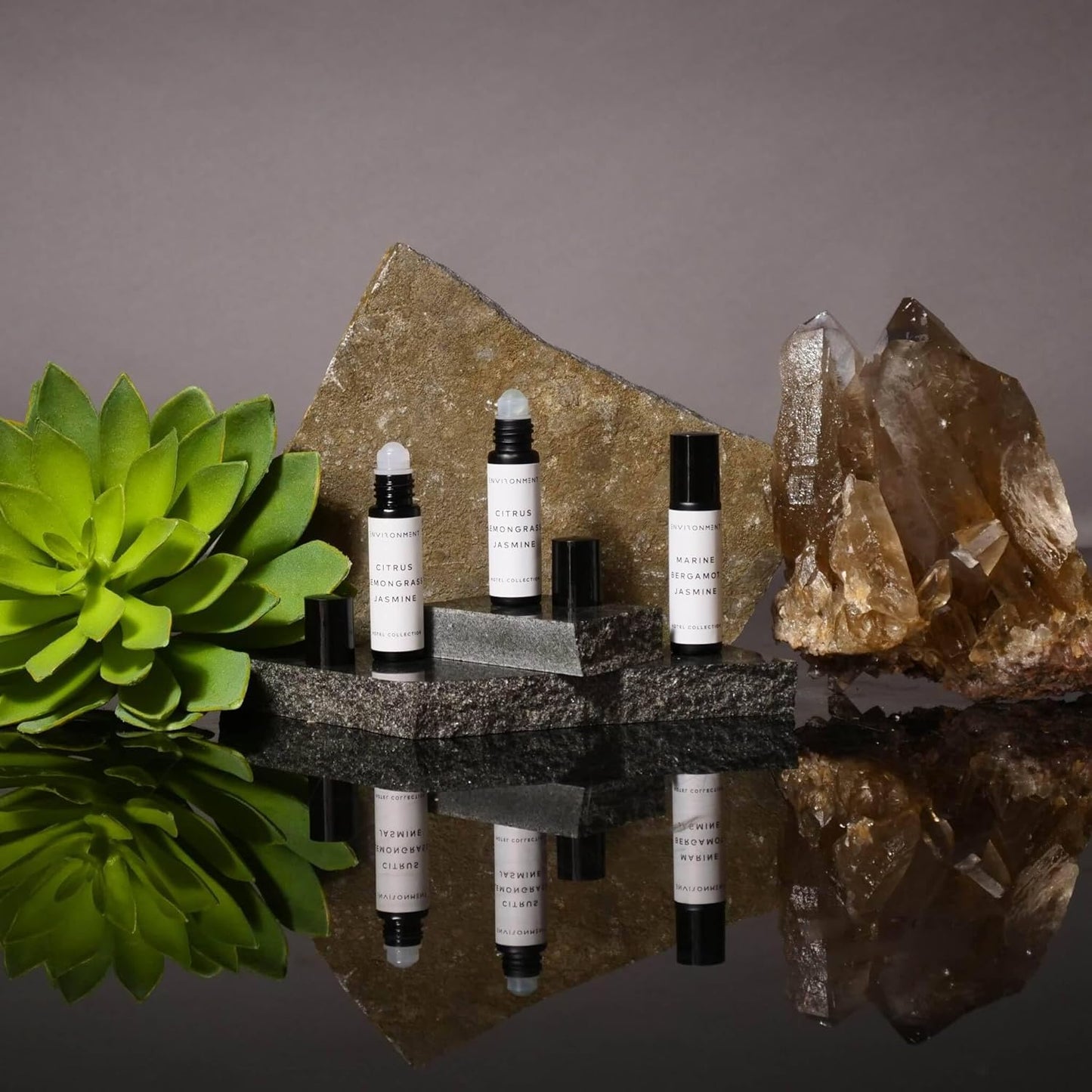 ENVIRONMENT Inspired by 5-Star Hotels HCS 10ml Roll-on Perfume (Sandalwood | Vanilla | Amber) Body Oil Fragrance, Roll On Oil, Body Fragrance for Women & Men, Luxury Scents, Vegan & Cruelty-Free