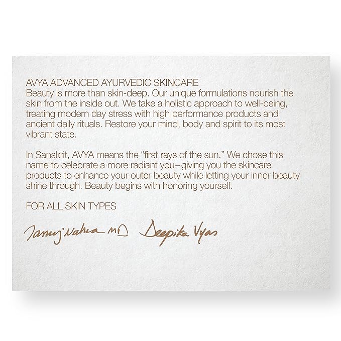 AVYA Night Moisturizer (1.7oz) - Advanced Ayurvedic Skincare/Retinol Cream with Antioxidants/Reduces Fine Lines and Wrinkles