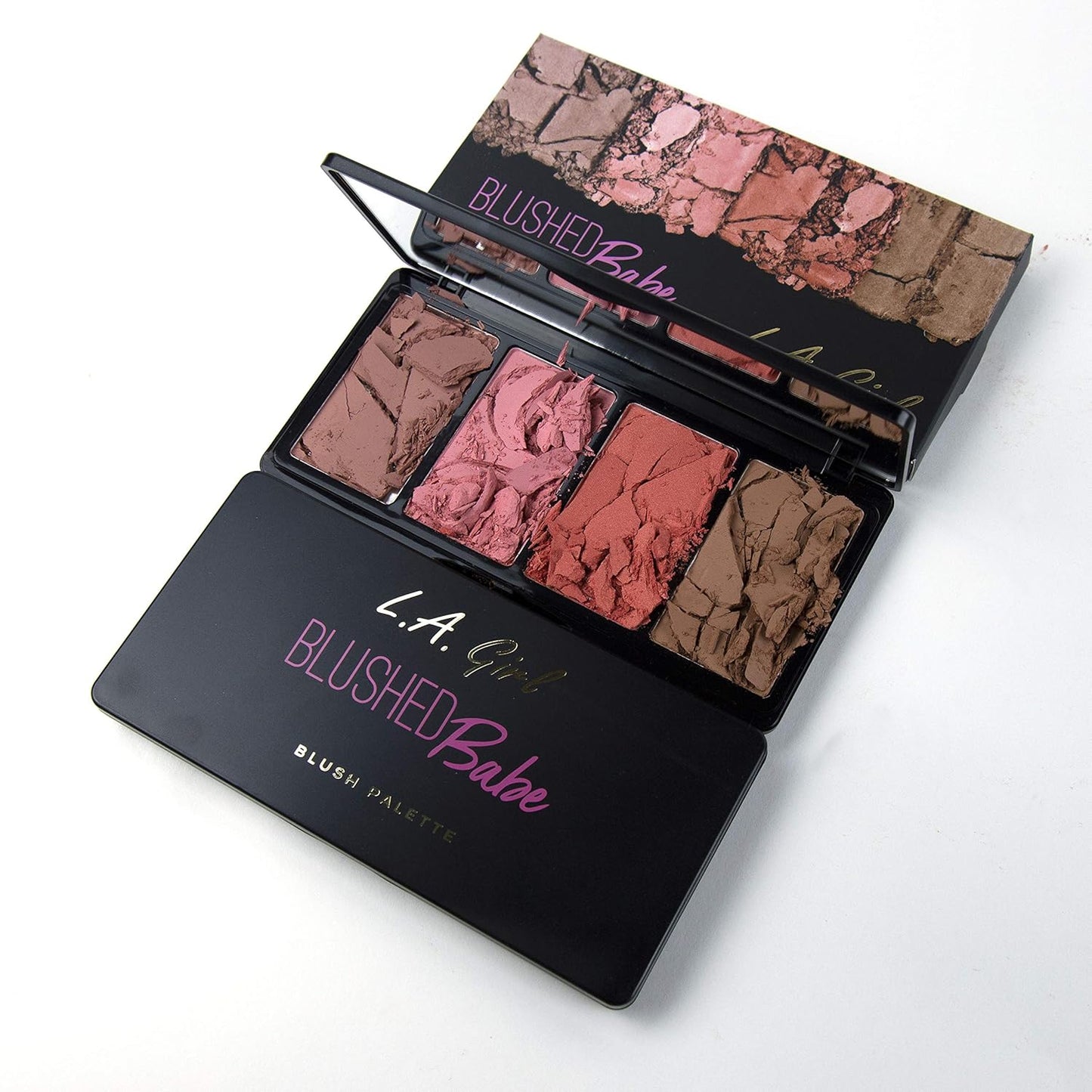 L.A. Girl Fanatic Blush Palette, Blushed Babe Pinks, 1 oz
