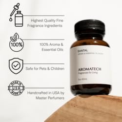 Aromatech Fig & Orange Blossom Aroma Essential Oil Blend: Hotel Inspired Aromatherapy with for Ultrasonic Diffusers & Nebulizers - 4 fl oz, 120 mL