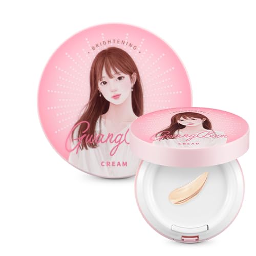 MIBA Ion Calcium Mineral BB Cushion 12g / 0.42 oz. Airless Cushion BB Cream, Moisturizing Finish.