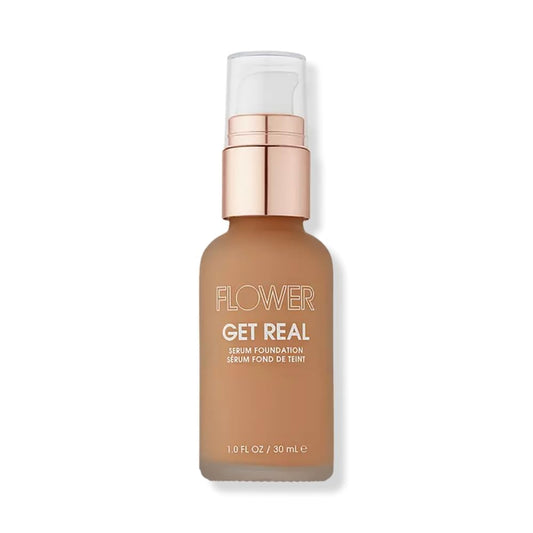 FLOWER BEAUTY Get Real Serum Foundation - Hazelnut, 1 ct (Pack of 2)