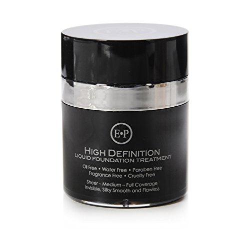 EVE PEARL HD Liquid Foundation Treatment Every Day Long Lasting Make Up Hydrates Aging Skin Fresh Natural Matte Cover Minerals Makeup (Fair)