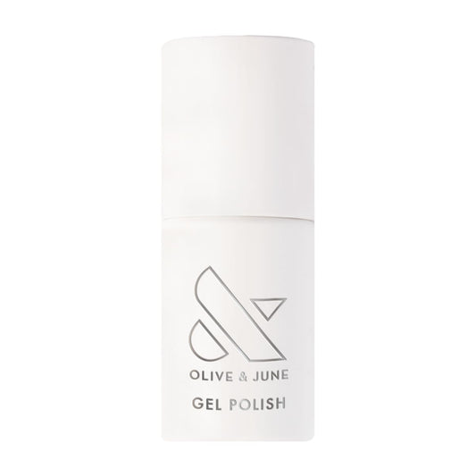 Olive & June Gel Polish | UV LED Nail Lamp Needed | Long Lasting Formula | Up to 21 Days of Wear | Damage-Free Removal | Salon-Quality Manicure at Home | Icing is the Best Part | White Sheer