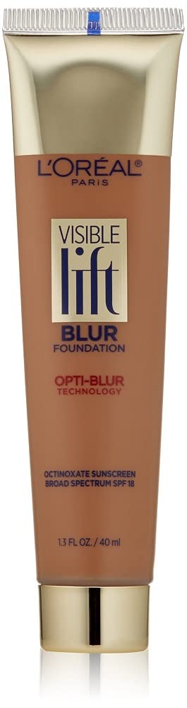 L'oreal Paris Visible Lift Blur Foundation, 212 Classic Tan, 1.3 Fluid Ounce