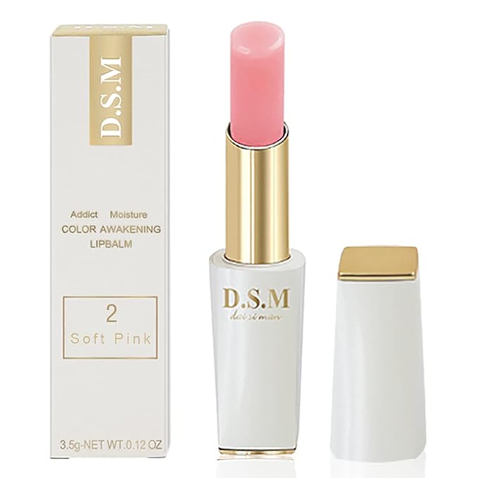 Lip Balm Hydrating Lip Conditioner Soothing Moisturize Lip Care Lip Butter 0.12 OZ Soft Pink