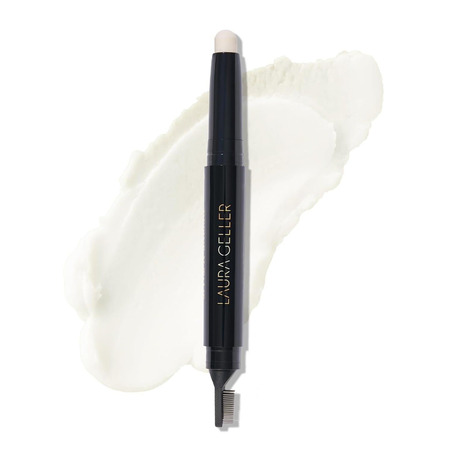 LAURA GELLER NEW YORK Define-n-Tame Brow Lifting Stick - Laminated Full Brows - Brow Wax (01 Clear, 1 Count)