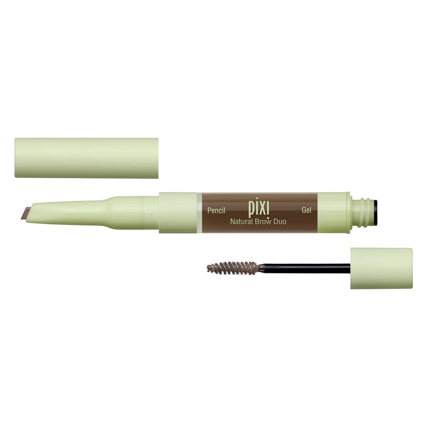 Pixi Natural Brow Duo - Natural Brown, 0.2oz