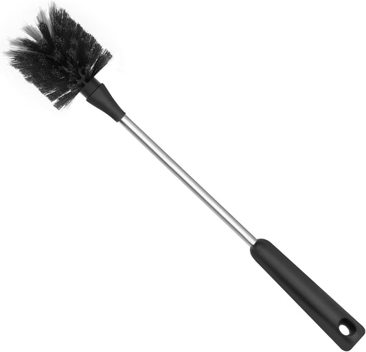 Water Bottle Brush Long Handle Bottle Cleaner Scrubbing Brush for Cleaning Sports Bottles, Baby Bottles, Cups, Coffee Mugs, Glasswares, Wine Decanters, Flask, Vase, and Kitchen Sink