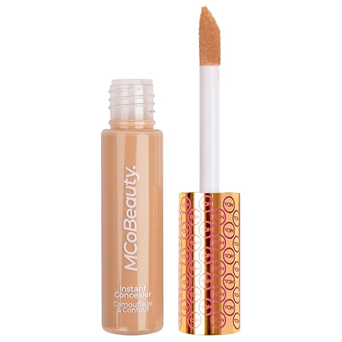MCoBeauty Instant Concealer Camouflage & Contour, Medium, Perfecting Contour with Flawless Coverage, Vegan, Cruelty Free Cosmetics