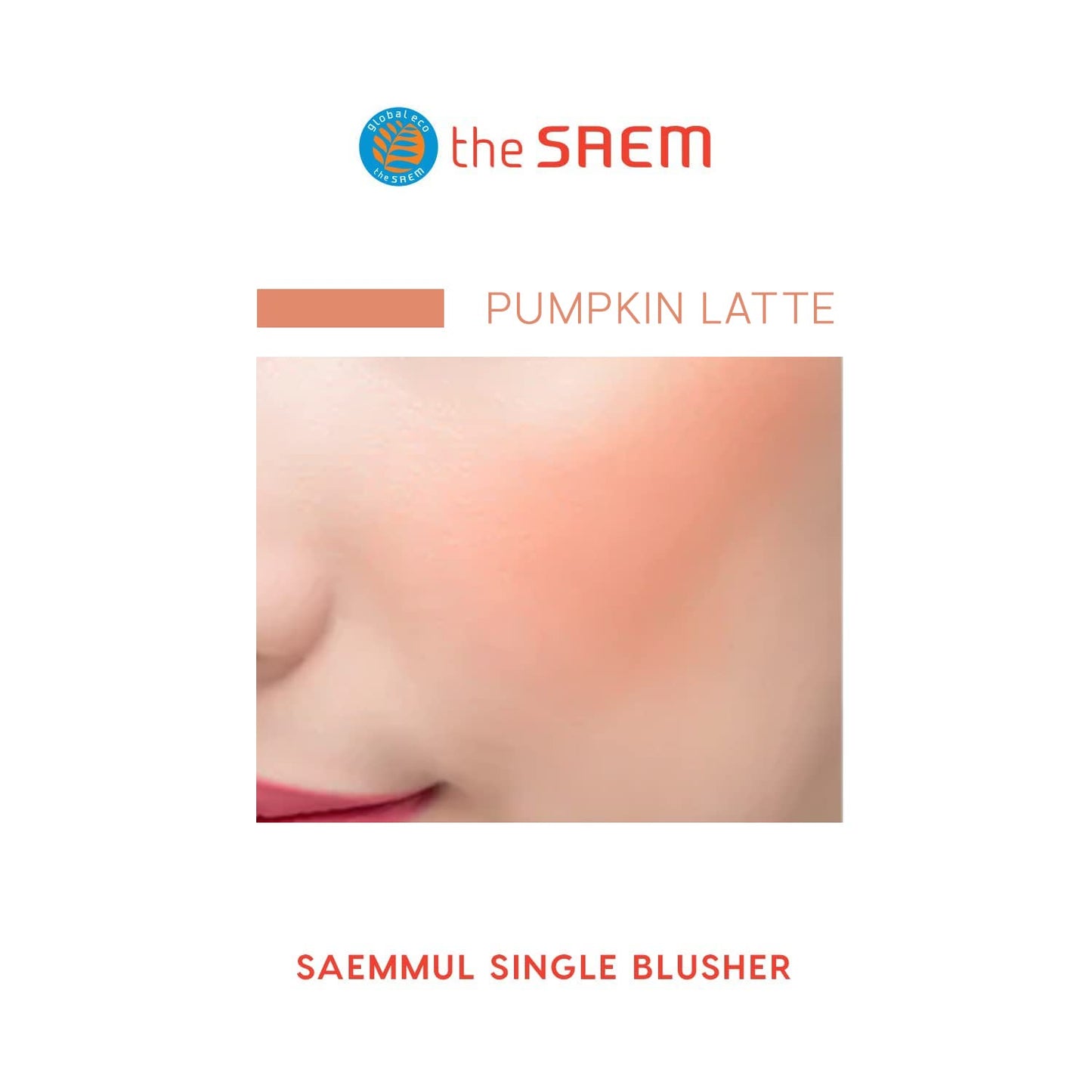 [The SAEM] Saemmul Single Blusher 5g (Pumpkin Latte)