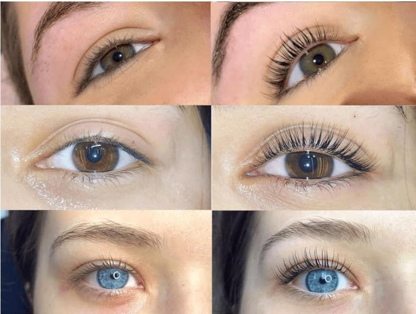 Sachets Refills for Lash Lifting - Long Lasting Finish - Professional Results up to 8 Weeks - Eyelash Curling Set at Home - Set for 3 Applications - Luxe Cosmetics