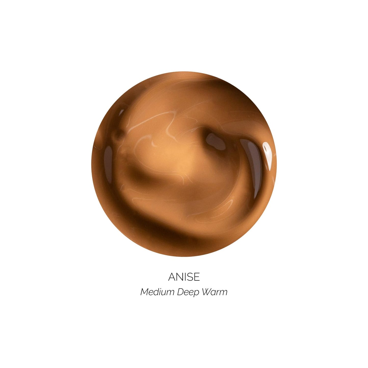 OFIR Skin Satin Medium Coverage Foundation | Buildable, Non-Creasing Finish | Vegan, Cruelty-Free, Paraben-Free Makeup | Blue Light Protection | 1 FL OZ (Anise - Medium Deep Warm)