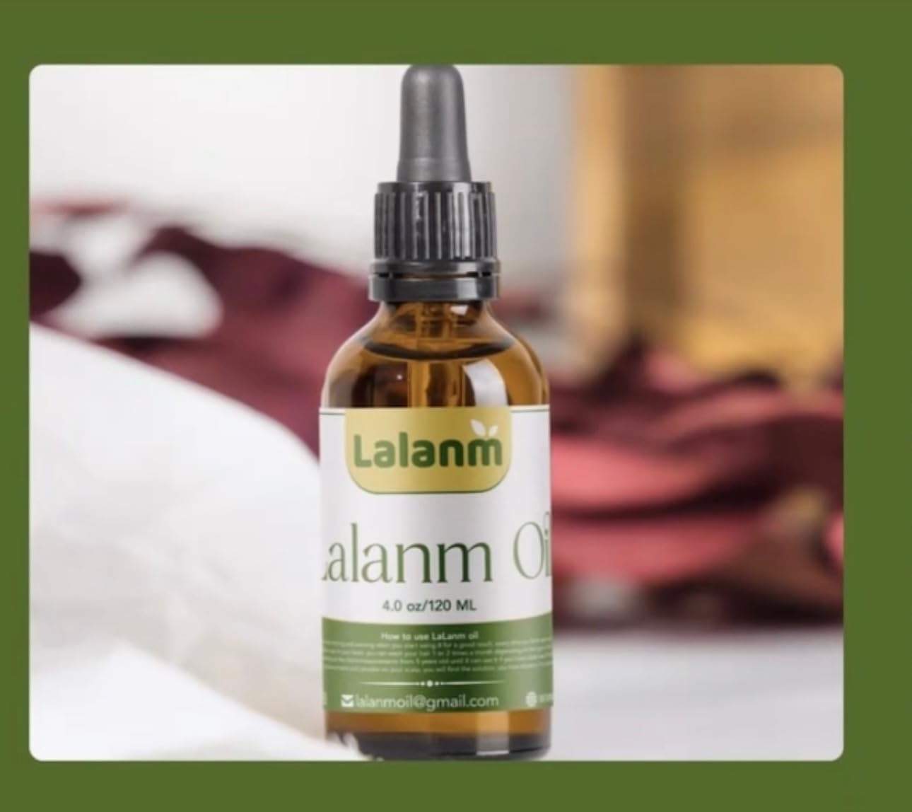 Hair Growth Oil, Clinical-Grade Formula for Thinning Hair, Scalp Treatment, 4.0 oz