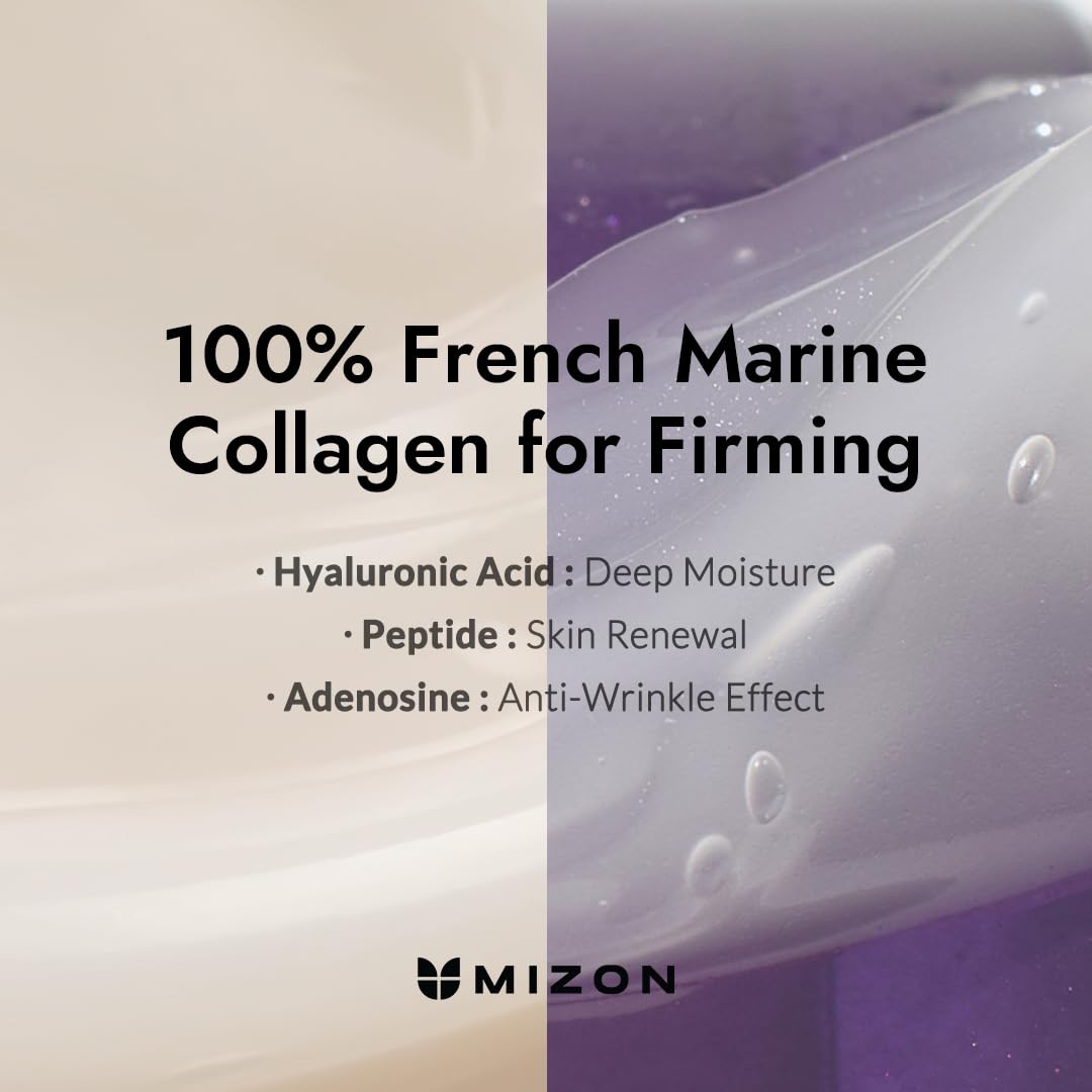 MIZON Collagen Power Firming Eye Cream, Collagen, Anti-wrinkle, elastin booster, Moisturizing, skin elasticity with Hyaluronic Acid. (25ml, 0.84 FL oz)