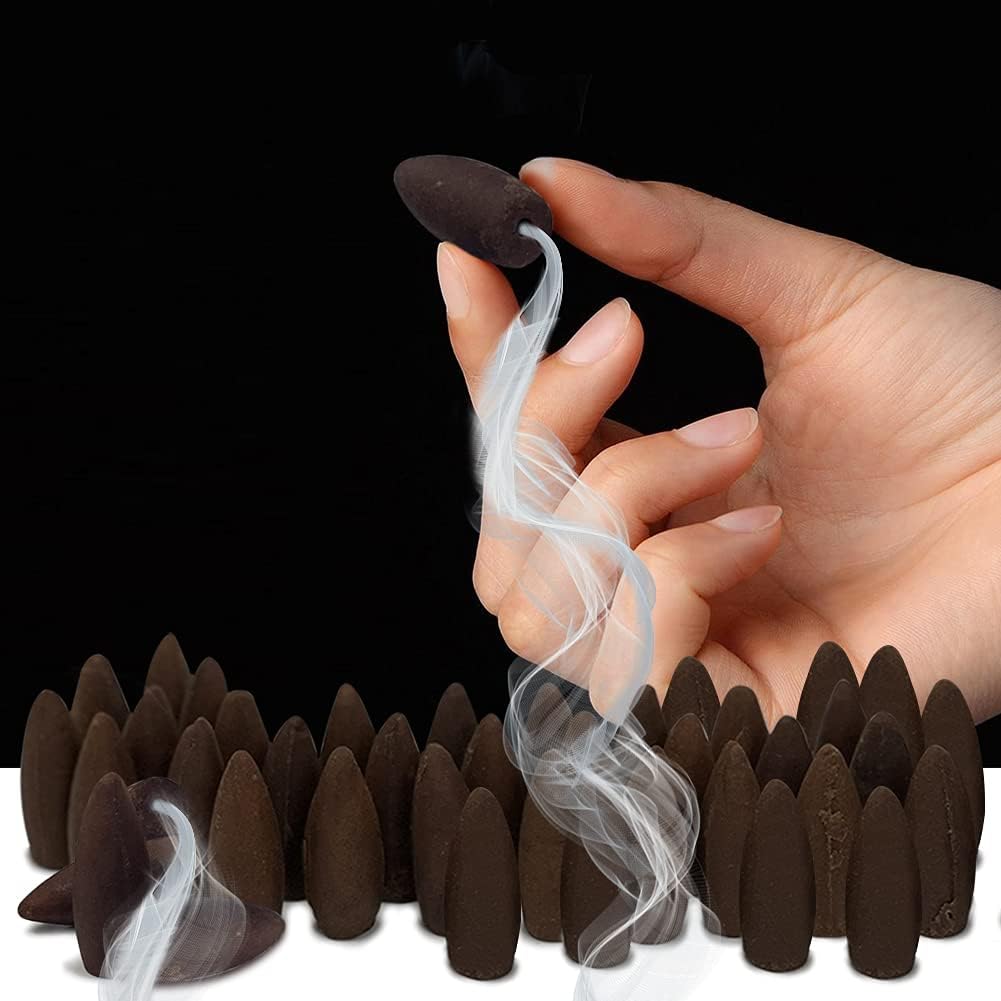 Opium Backflow Incense Cones for Waterfall Inciensos Aromaticos|Incienso|Inciense|Insienso