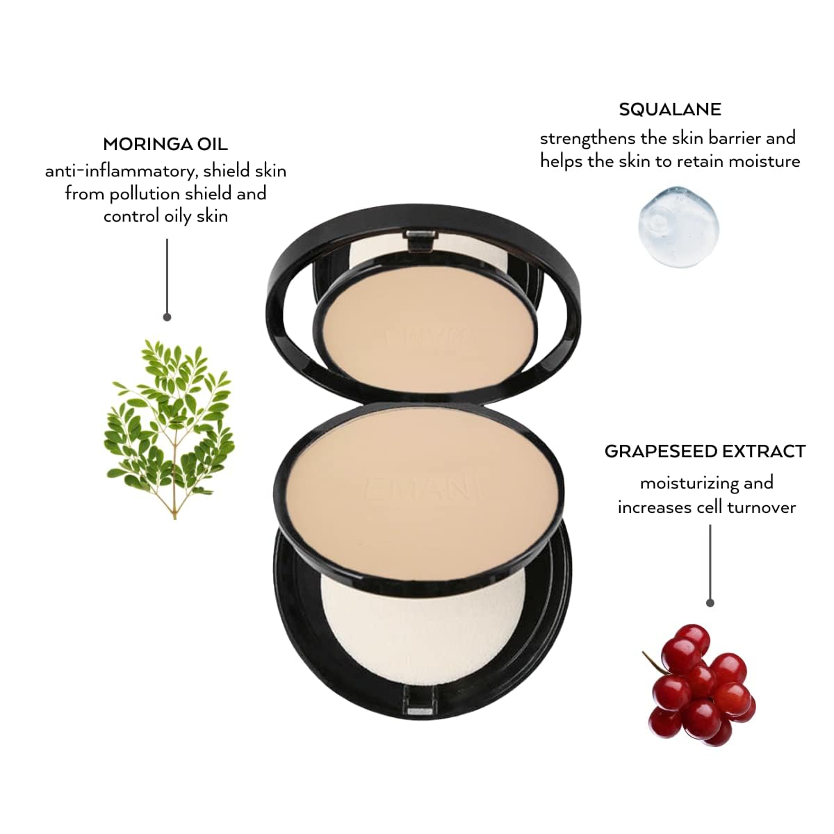 EMANI Flawless Matte Foundation 0.42 oz.