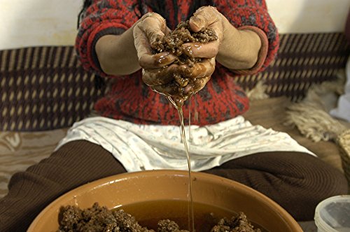 US Organic Moroccan Argan Oil, Cold-Pressed Virgin, USDA Certified, 100% Pure, Unrefined, for Hair, Skin, Nail & Cuticle Care, in Amber Glass Bottle, Sourced from Morocco (4 oz (Large))