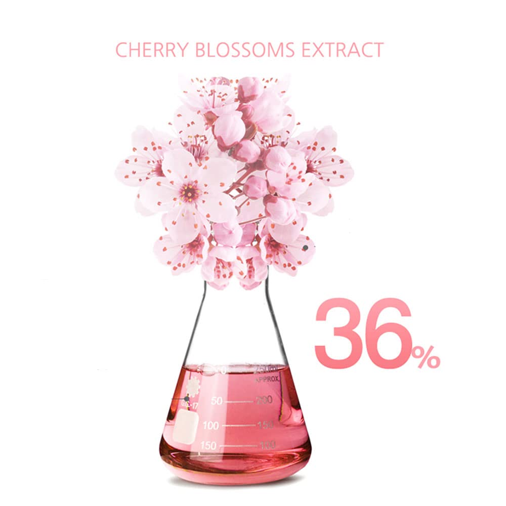 K beauty Makeup Air BB Cushion SPF50+ PA+++ Moisture Cherry Blossom Water Cushion #21 + Refill 0.5floz