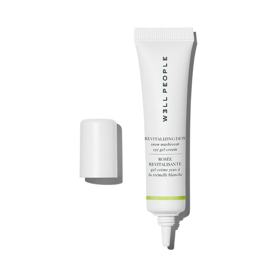 Well People Revitalizing Dew Snow Mushroom Eye Gel-Cream, Gel-based Eye Cream For Moisturizing Undereyes, Targets Fine Lines, Vegan & Cruelty-free