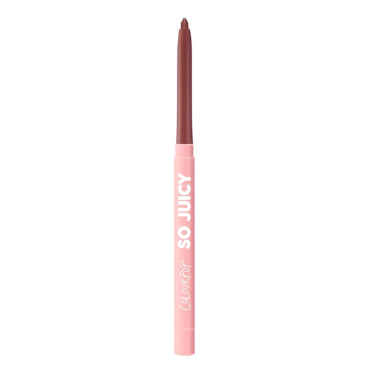 ColourPop So Juicy Plumping Lip Liner with Peptides - Long Lasting Lip Liner for Visibly Plumped & Shaped Lips - Enriched with Smoothing Ceramides & Peppermint - ETA (0.01 oz)