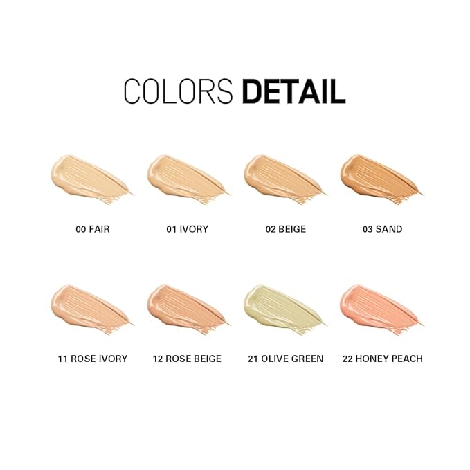 heme Full Coverage Liquid Concealer 6ml(22 Honey Peach)