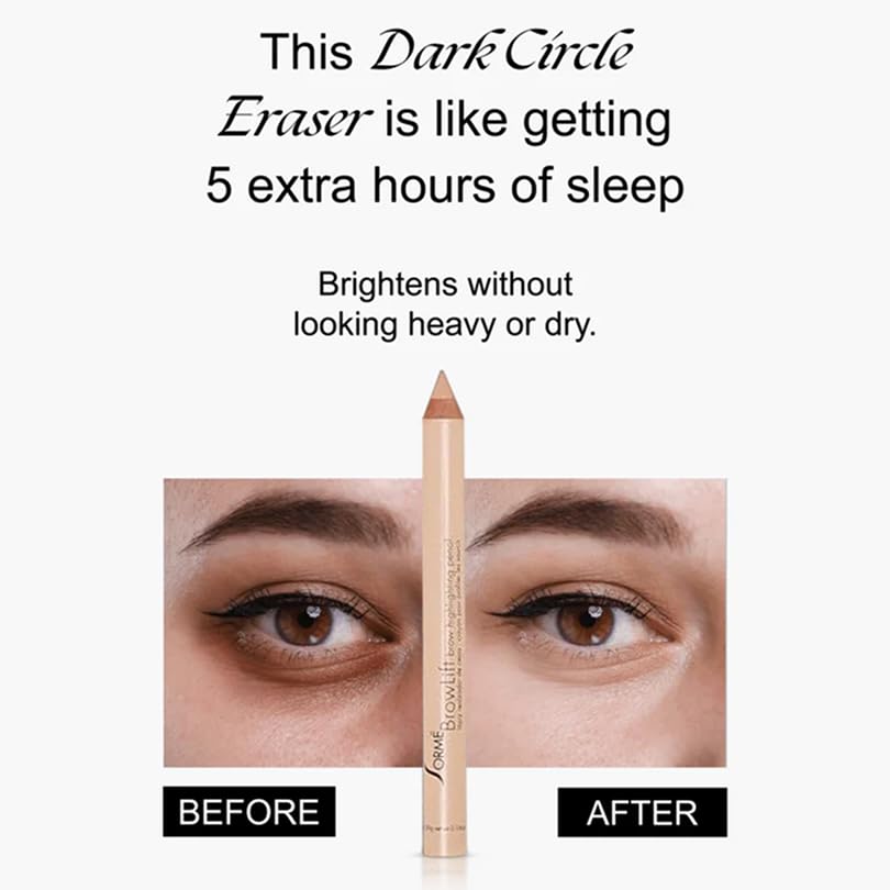 Sorme Cosmetics PRO Eye Brightener Pencil, Easy to Apply, Fine-Tipped Pencil for a Lifted Effect, Look Wide Awake & Youthful, Inner Eye Highlighter, Fake Awake Eye Highlight