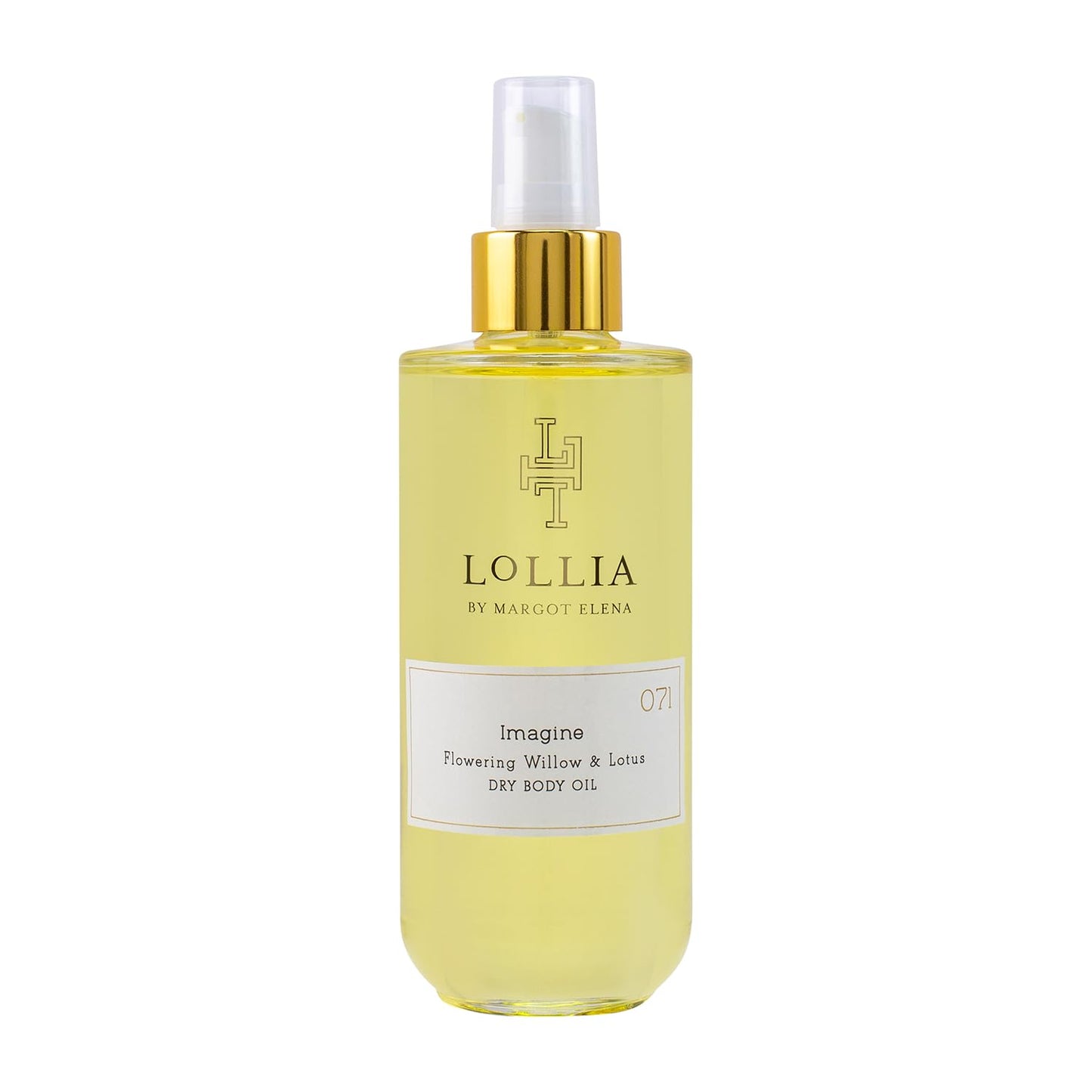 LOLLIA Dream Dry Body Oil, 6.8 Fl. Oz. – White Tea & Honeysuckle – Women’s, Scented, Moisturizing, Dry Body Oil for Women, For All Skin Types