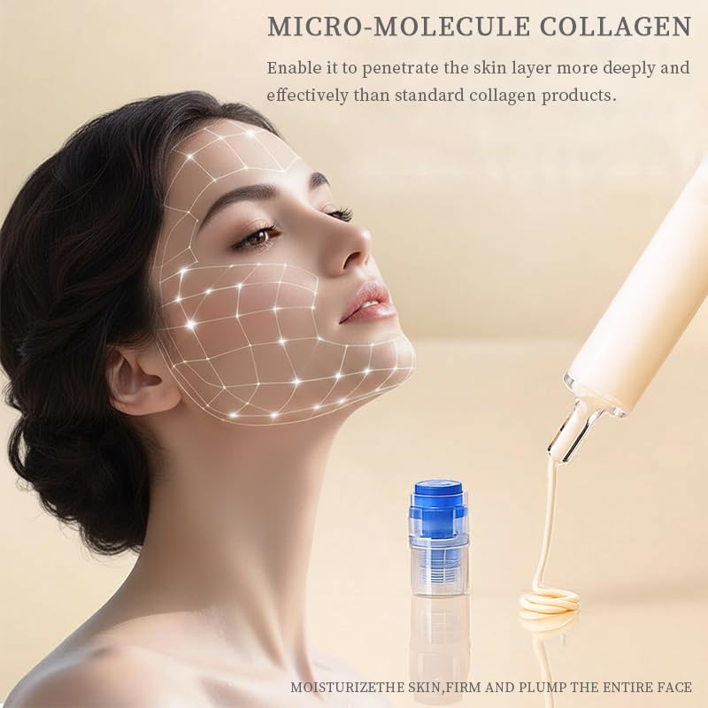 Xianjina Polypeptide Collagen Elastic Essence Cream - Micro-Molecular Anti-Wrinkle Firming Lotion, Tightening & Lifting Sagging Skin for Face, Moisturizing Anti-Aging Treatment (2 Pack)