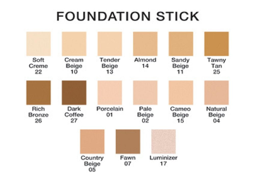 Creamy Conditioning Foundation Stick Buildable Coverage Hypoallergenic (Warm Beige)