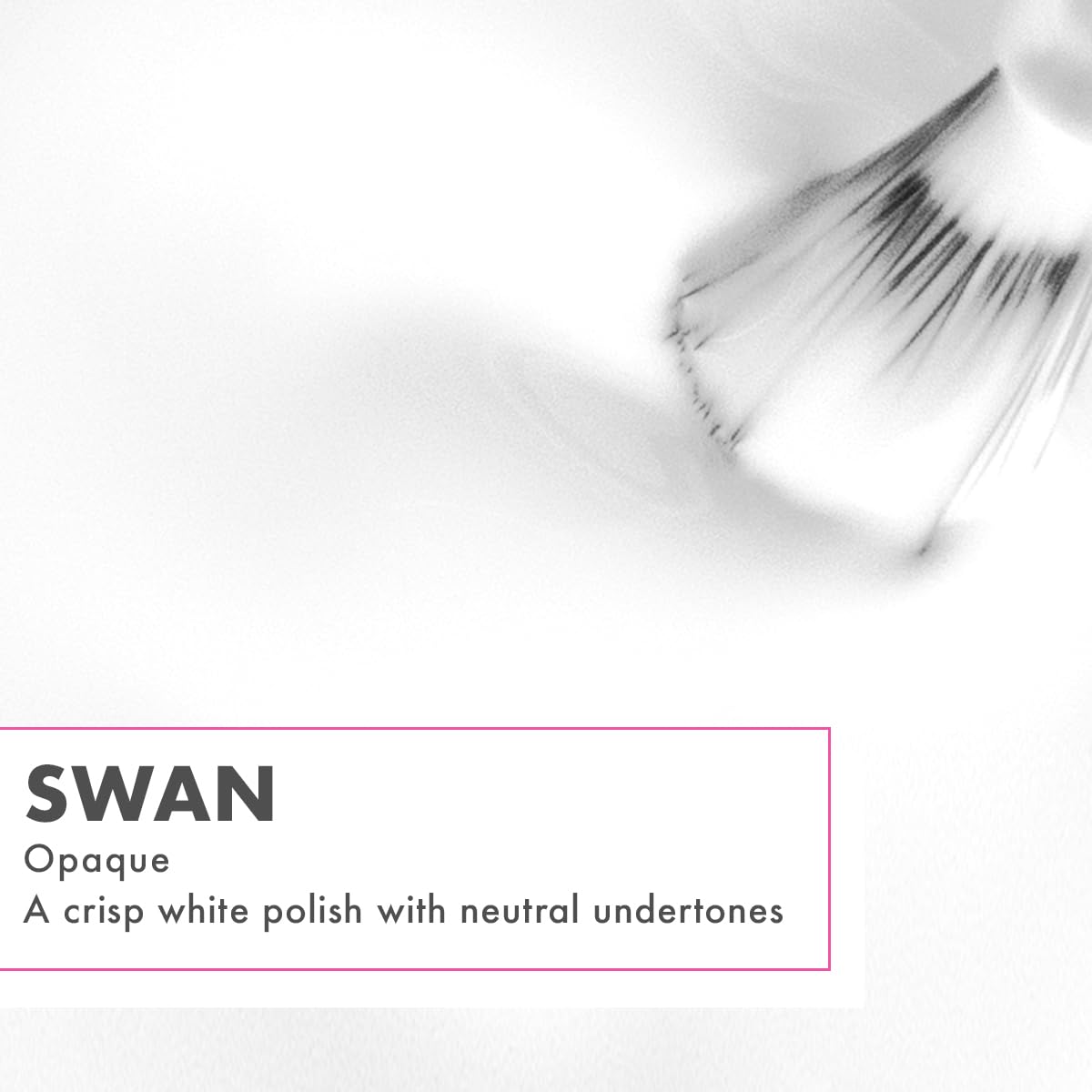 Olive & June Quick Dry Nail Polish | Instant, Fast-Drying, Smudgeproof Color | 15-free, Vegan, Cruelty-Free Formula | Lasts up to 5 Days | Salon-Quality Manicure, Pedicure at Home | Swan Opaque White