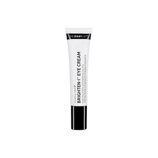 The INKEY List Brighten-I Eye Cream, Under-Eye Cream Helps Reduce Appearance of Dark Circles and Boost Skin’s Glow, Makeup Under-Eye Primer, 0.50 fl oz