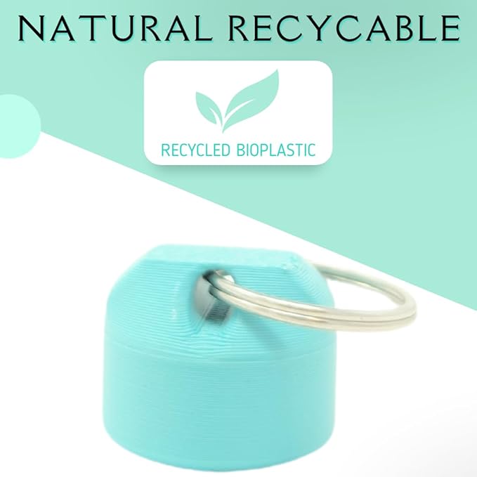 Keychain Holder EOS Lip Balm Stick (Keychain Only) - Travel Size Lip Balm Chapstick - Healing Stick - Made in USA