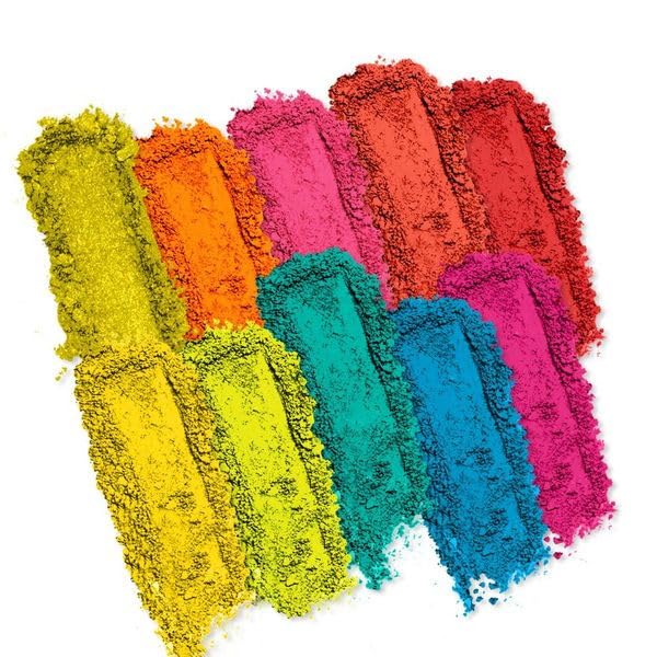 Profusion Cosmetics 10 Shade Eyeshadow Palette - High Pigmented Multi-Finish Colors, Vegan & Cruelty-Free, Create Stunning Looks On-the-Go - Travel-Friendly & Versatile Makeup, NEON