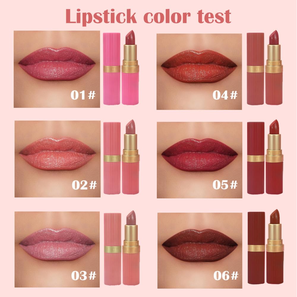 Coral Pink Metallic Lipstick for Women,Lightweight Shimmer Frosted Lipstick,Glitter Lip Gloss Stain Long Lasting Waterproof Smudge Proof 24 Hour Full Coverage Lip Makeup,Vegan
