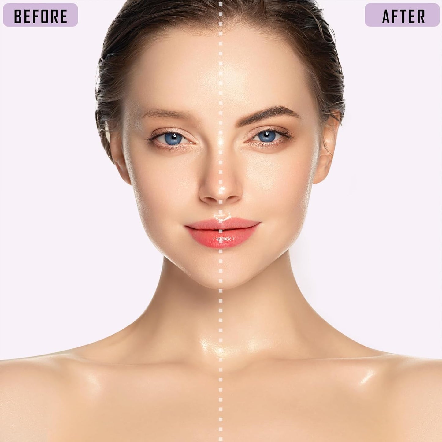 LAVONE Eyebrow Pencil, 2-In-1 Waterproof Eyebrow Pen, with 3 Tip Microblading Eyebrow Pen and Ultra-Precise Brow Pencil, Dual-ended Eyebrow Brush, for Eyebrow Makeup - Black Brown