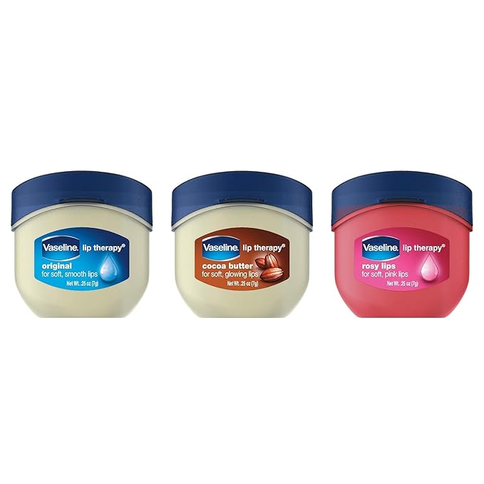 Vaseline, Rosy Lips, Lip Therapy.25 OZ, (Pack of 4)