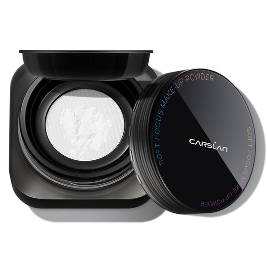 Soft Focus Loose Setting Powder, Waterproof, Matte, Oil Control, Shine Free, Talc-Free Face Powder Makeup, 24H Longwear Finishing Powder, 01 Translucent For Dry